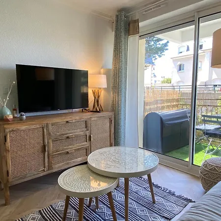 Chaleureux Deux Pièce Coeur De Avec Parking Privé * Cabourg