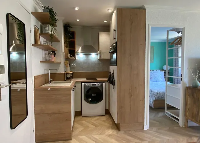 Appartamento Chaleureux Deux Pièce Coeur De Avec Parking Privé Cabourg